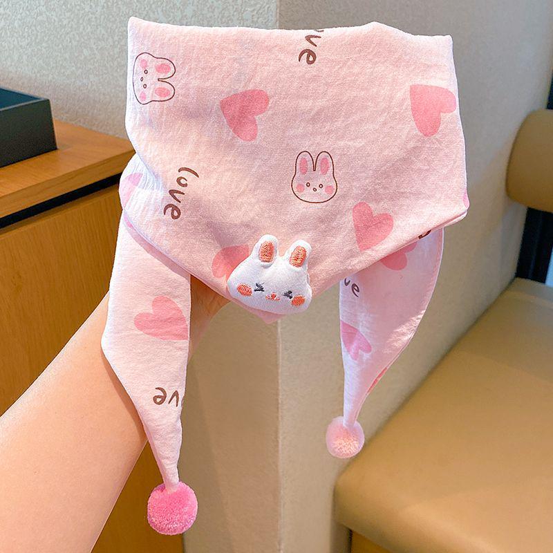 2025 Cute Children's Triangle Scarf - Warm & Versatile Neck Warmer for Autumn & Winter