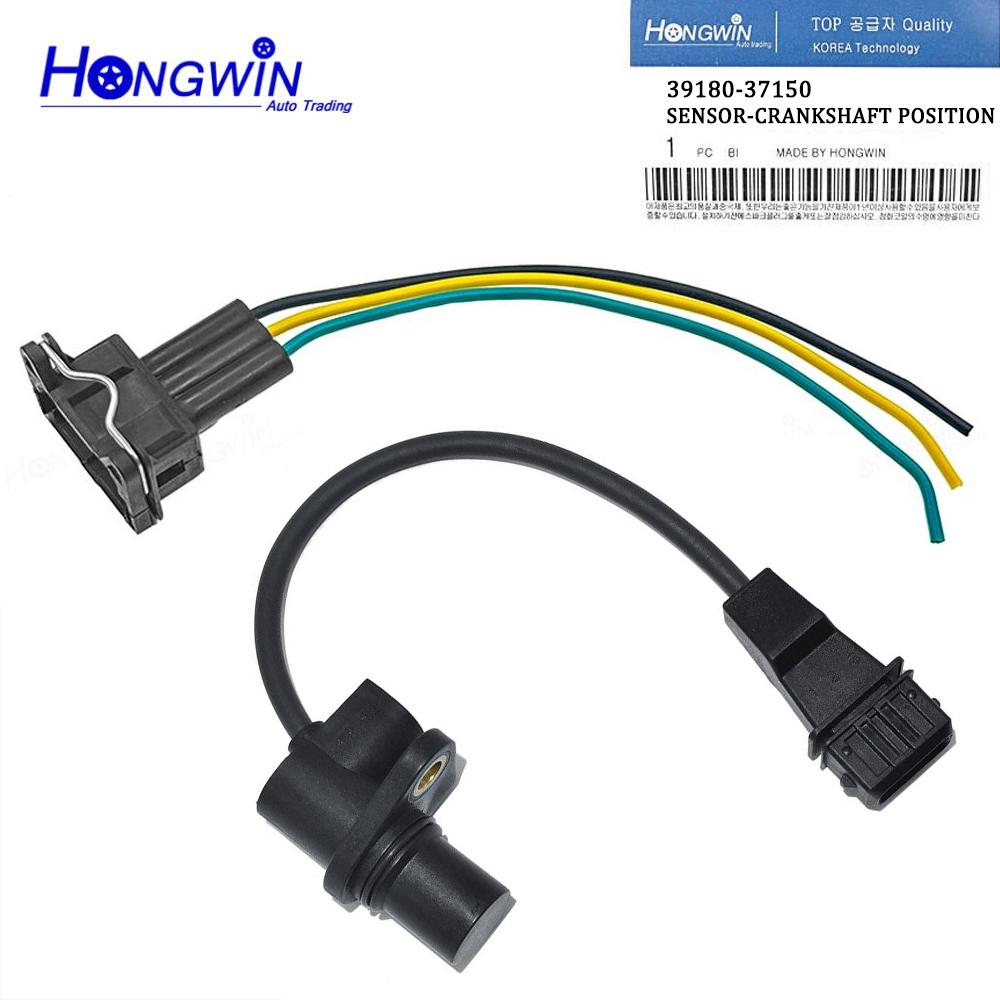 Genuine No.:39180 37150 Crankshaft Position Sensor Fits Hyundai Tucson Sonata Kia Optima SPORTAGE 2.5L 2.7L ,3918037150