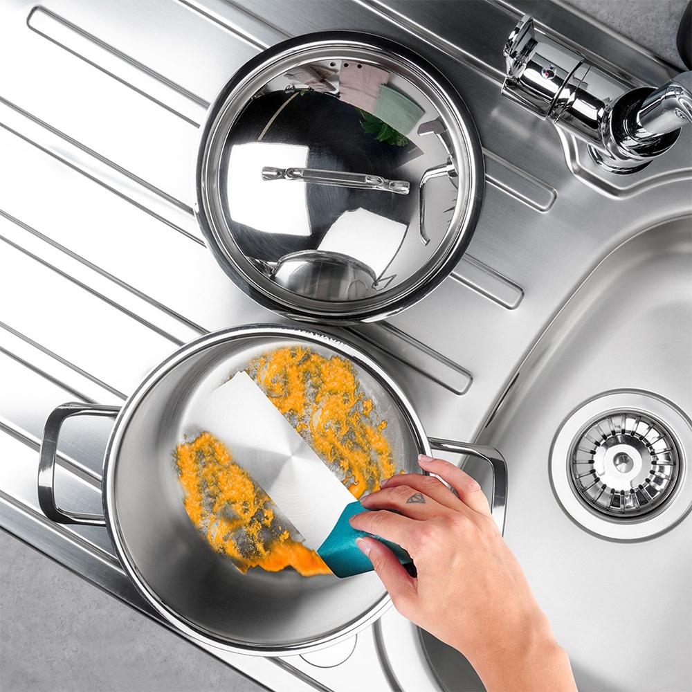 Steel Pot with Lid ANETT 16 Cm, 2.3 L