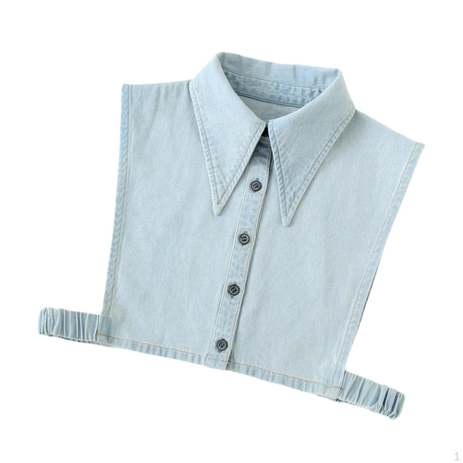 Поддельные воротники Съемные Регулируемые Одежда Стильные Универсальные Ложные