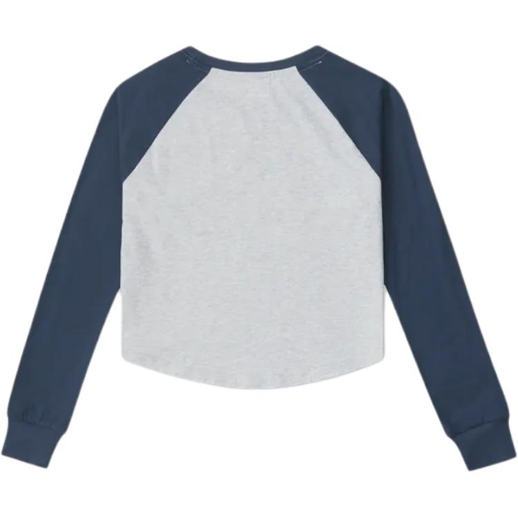 

New Converse T Shirts Women s Gray 10027571-A07 XL