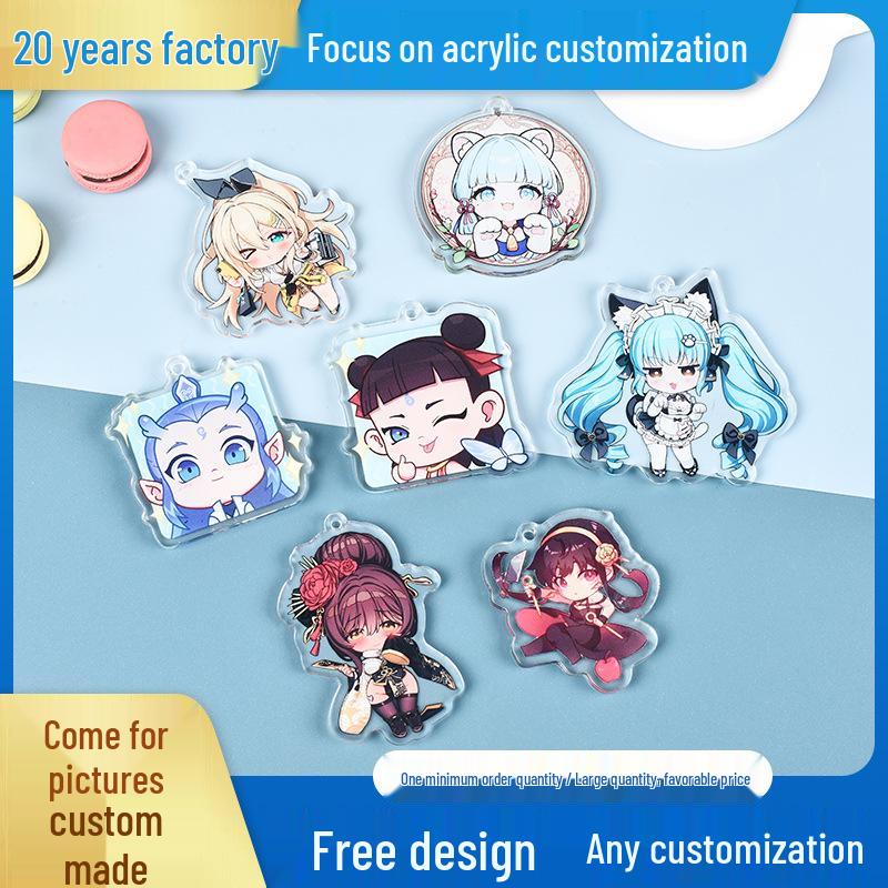 Custom Acrylic Cartoon and Celebrity Desktop Standee Decor