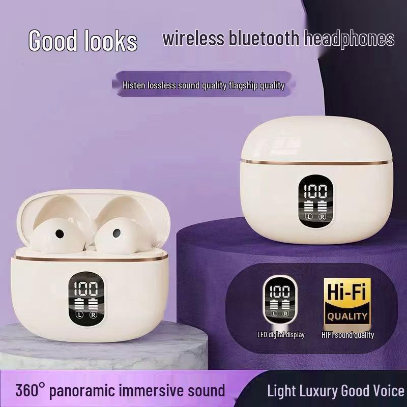 2025 High-Quality Wireless TWS Bluetooth Dual-Ear Sports Headphones