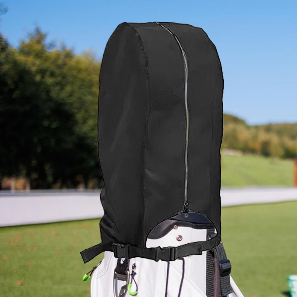 Golf Bag Rain Cover Golf Club Accessories Protector Protective Lightweight Rain Hood UV-Resistant Foldable Golfing Accessories