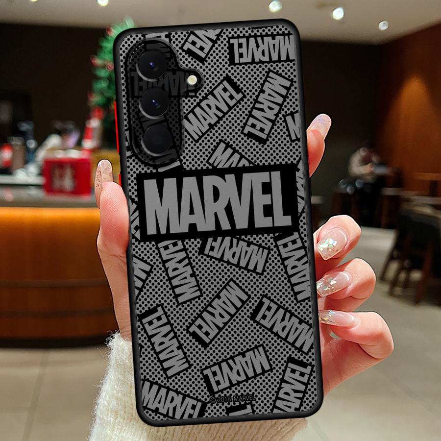 Pouzdro pro Samsung Galaxy A54 A35 A53 A52S A72 A17 A52 A73 A33 A16 A15 A14 A23 A34 A36 A56 A55 Kryt na telefon Logo hrdiny Marvel