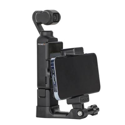 Rámový držák na smartphone pro OSMO Pocket 3 Cold Shoe Mount Skládací 1/4 šroubový adaptér pro DJI OSMO Pocket 3 Příslušenství pro fotoaparáty