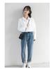 Women's Spring White Long Sleeve Korean Style Layering Shirt - Versatile Student Outerwear