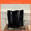 Chic Street Style Shoulder Bag Durable Canvas Material With Generous Capacity