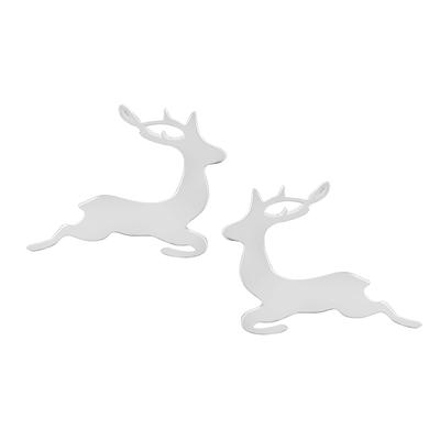 Vilda djur Hjort Örhängen - 925 Sterling Silver
