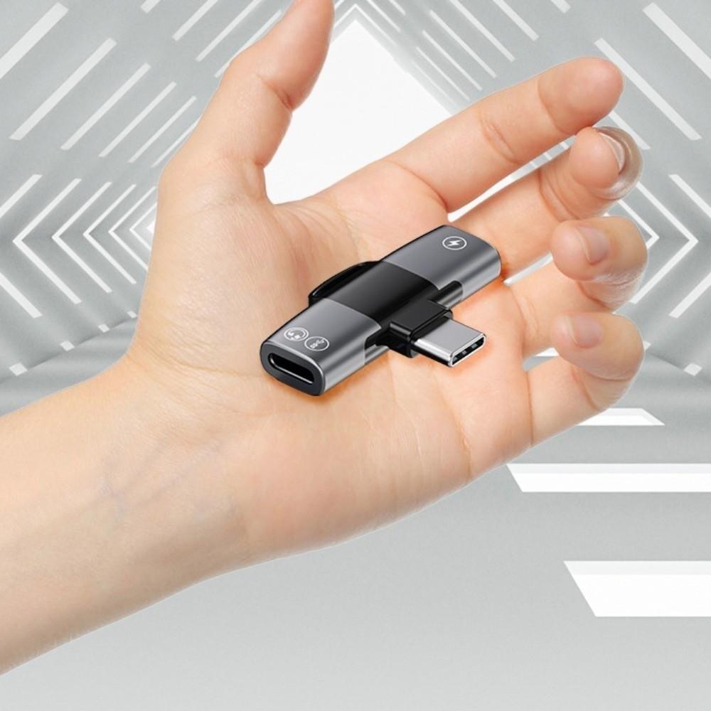 Converter OTG 2 in 1 Adapter Fast Charging Type C 2-in-1 Multifunctional Adapter  U Disk