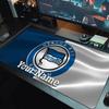 Hertha BSC Benutzerdefinierter Name Große Größe Mauspads Große Gaming Tischunterlage Rutschfest Laptop Tablet Großes Mauspads XXL Matte Mini-PC Spielmatte Mit Verriegeltem Rand