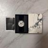 Used KOMONO. Analog Clock with Marble Box