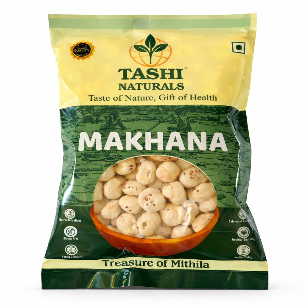 

Tashi Naturals Makhana Puffed Snack, 100g