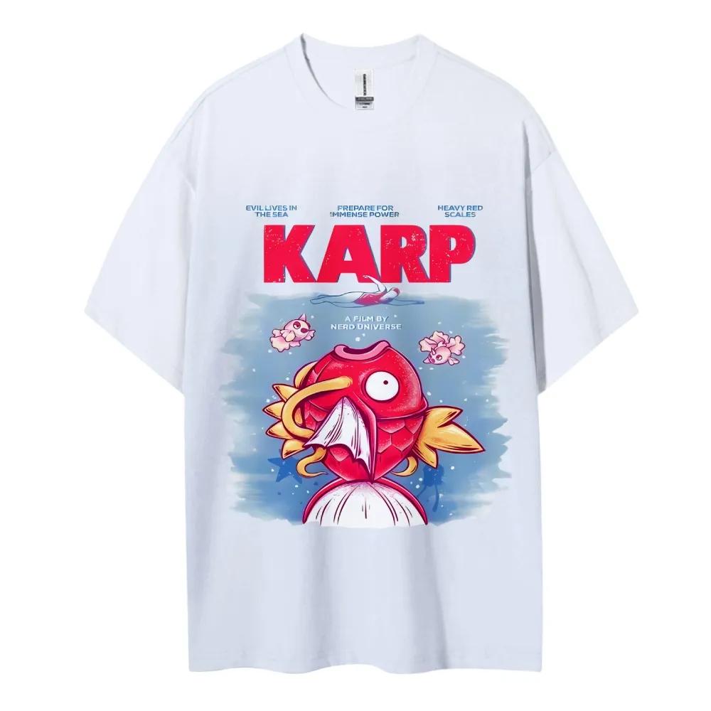 Pokemon Tshirt Mens Pure Cotton Casual  Round Neck Tshirt Short Sleeve Fashion Clothing Summer Sports Casual Short Sleeve Top