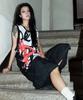 Deumakeu Street Graffiti Oversize Sleeveless