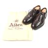Great ALDEN Leather shoes 5160 special order Soul cap toe semi-brogue imens 6.5 Used
