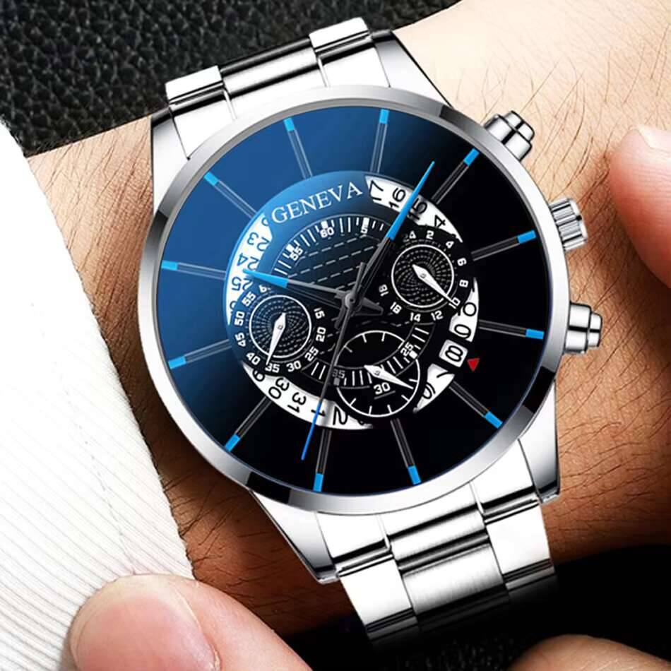 1/3PCS Fashion Men Business Watcheses Luxury Men's Analog Quartz Watch Set Reloj Hombre