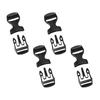 Enduristan Original Buckles, Set of 4, Family Buckles (4 Pairs)