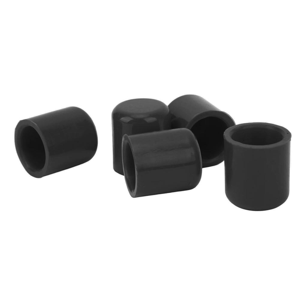 5 Pcs Intake Vacuum Hose Silicone Tube End Plug Cover Lanking Cap 25mm Inner Diameter Universal Fit for Car