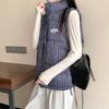 Vest for Women Thickened Down Casual Autumn Winter Oversize Sleeveless Tops Vest High Neck Vest