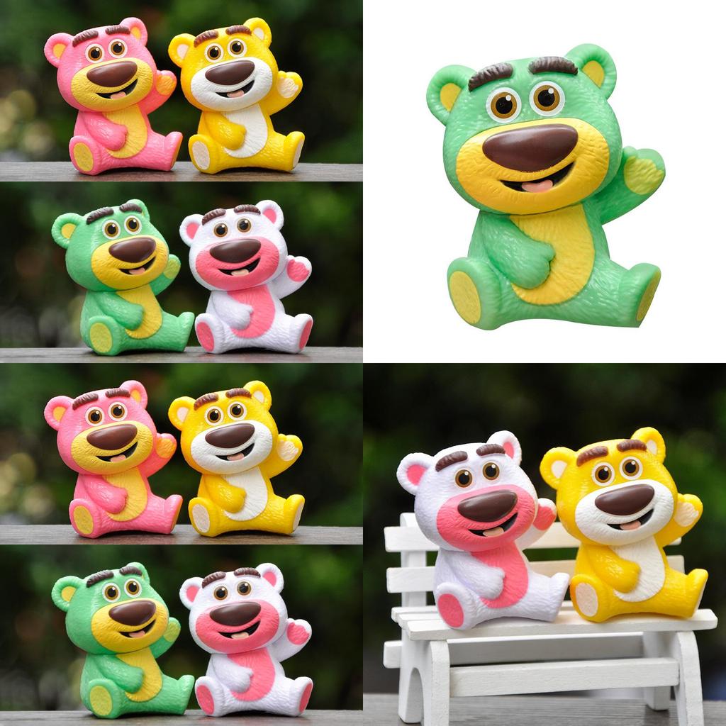 Colorful Bear Creative Toy Blind Box Pvc Figure For Home Office Decor And Gift For Everyone