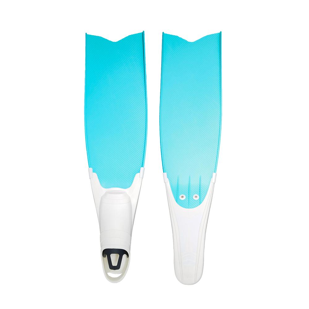 Professional Diving Fins Factory Direct High Quality TPR PP Full Foot Pocket Spearfishing Flippers Long Blade Freediving