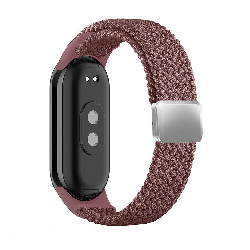 

Braided Nylon WatchBand Strap For Xiaomi Mi band 10 Smart Wristband Braided Elastic Weave Bracelet Miband 8 9 Watchstrap