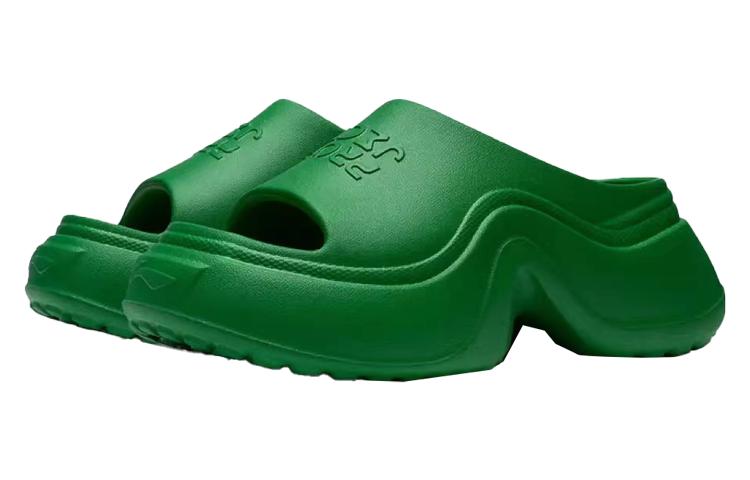 Li Ning Project* Comfortable EVA Skeleton Quiet Slide Slippers Women's Green AGAT016-4