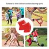 Kids Protective Knee Pads Padded Sponge Brace Knee Guards for Volleyball Football Dance