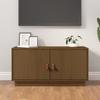 Day and Night - Day and Night TV Cabinet Solid Pine Wood Honey Brown 80x34x40 Cm