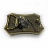 Western Cowboy Tang Dynasty Grass Pattern Alloy Belt Buckle