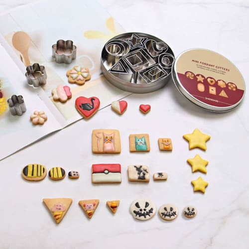 ShengHai Cookie Molds, DIY Baking Tools, Food Grade Stainless Steel Cookie Cutters (Set of 24)