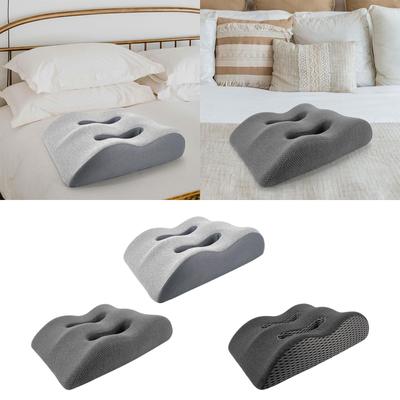 Beinhochlagerungskissen Ergonomisches Beinunterstützungskissen Erhöhtes Beinruhekissen Memory-Schaum für Ruhe Bein Hüfte Schlafen Lesen