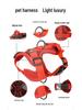 Adjustable Anti-Breakaway Pet Harness and Leash Set for Dogs and Cats