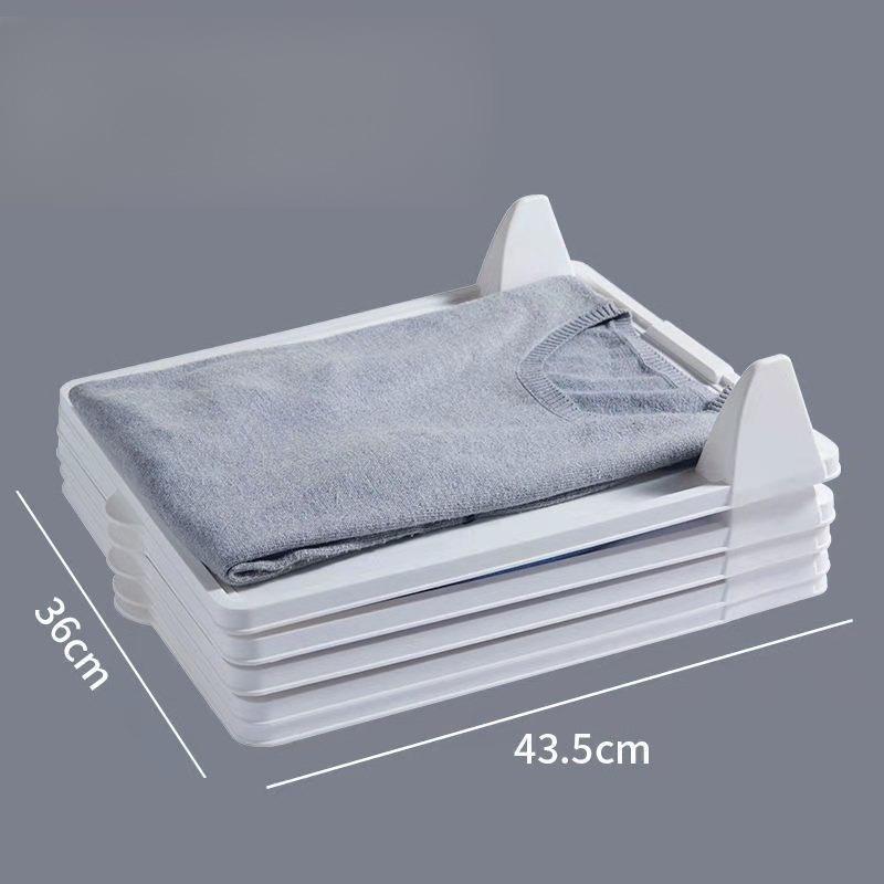 Quick Clothes Organization Storage Folding Board Wrinkle Resistant Pants Sorting Lazy Folding Shirts