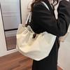 Premium sense retro large-capacity bag women's 2025 new casual versatile shoulder bag tote bucket bag