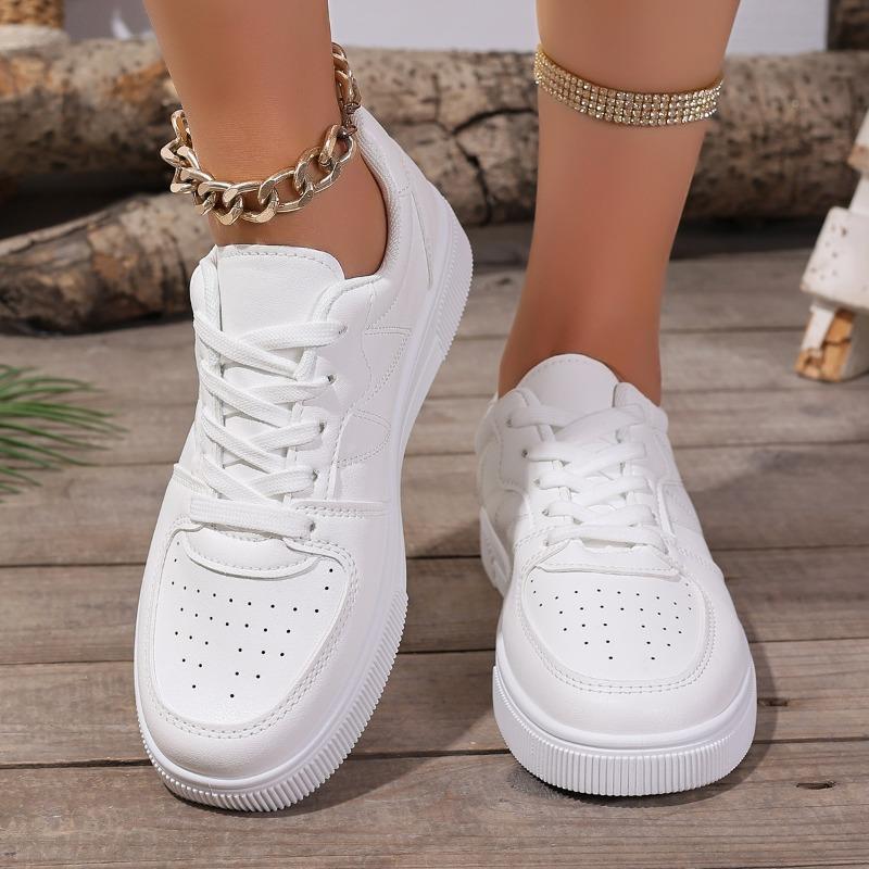Women's Small White Shoes Women's New Spring Shoes Women's White Casual Shoes Board Shoes Women's Sneakers Women's Shoes