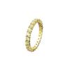 Swarovski Matrix Round Cut Imitation Crystal Ring Women rings 5658667