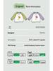 2025 Spring Kids' Round Neck Cute Long Sleeve Color Block T-Shirt