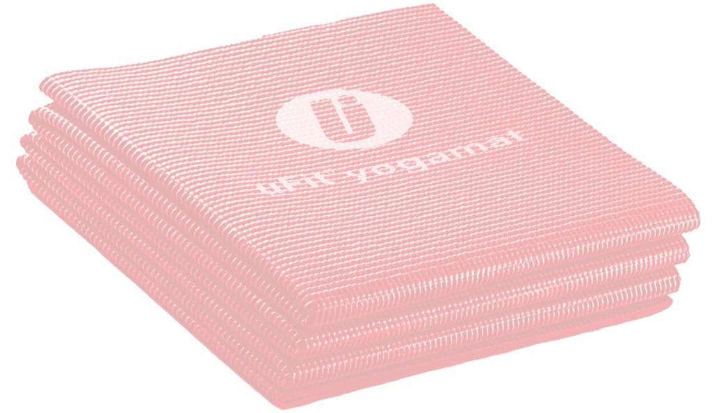 In uFit Yogamat Foldable Yoga Mat 4mm Painless 900g Lightweight Used by Professional Athlete Jun Mizutani PVC Washable Odorless Memory Foam Portable