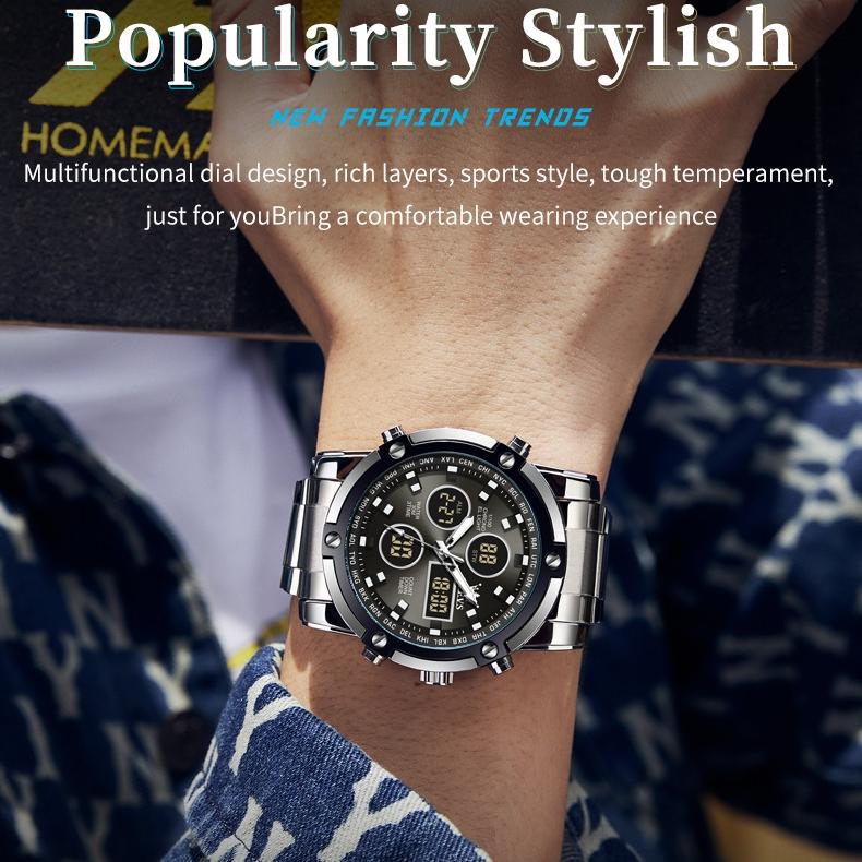 OLEVS Watches Multi-functional Electronic Watch Sports Chronograph Men's Watch Men's Watch