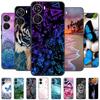 For ZTE Blade V40 Design Case Cover Silicone Soft Marble Black Bumper Funda Coque for ZTE Blade 8046 V40 Design Protective Capa