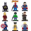 Superhero Building Blocks Toy Set With Iron Man Captain America Wolverine Spider-man And More!