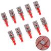 10Pcs Directly Key Switch A03 Ps-22F03 6Pins Self-Locking Power Switches Red