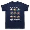 Raceway Legends Born To Ride Speedway Motorbike Racing Mens And Womens T-Shirt