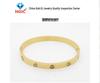 Rose Gold Bamboo Joint Titanium Steel Bangle - Luxurious, Non-fading, Diamond-studded, Waterproof Women's Bracelet.