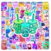 50 Cartoon Drink Stickers for Phones, Guitars, Helmets, Computers & Tablets – Waterproof Decor.