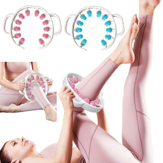 Leg Massage Roller Anti-Cellulite Lymphatic Drainage Deep Tissue Therapy Thighs Arm