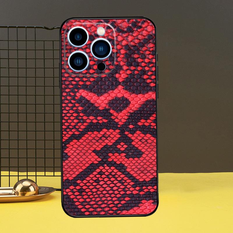 Applicable Iphone Case Cobra Python Snakeskin Phone Case Iphone 11 12 13 14 15 Pro