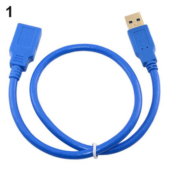 USB 3 A To Female Socket Male Plug Super Fast Extension Cable Cord